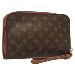 LOUIS VUITTON Monogram Orsay Clutch Bag M51790 LV Auth 126553